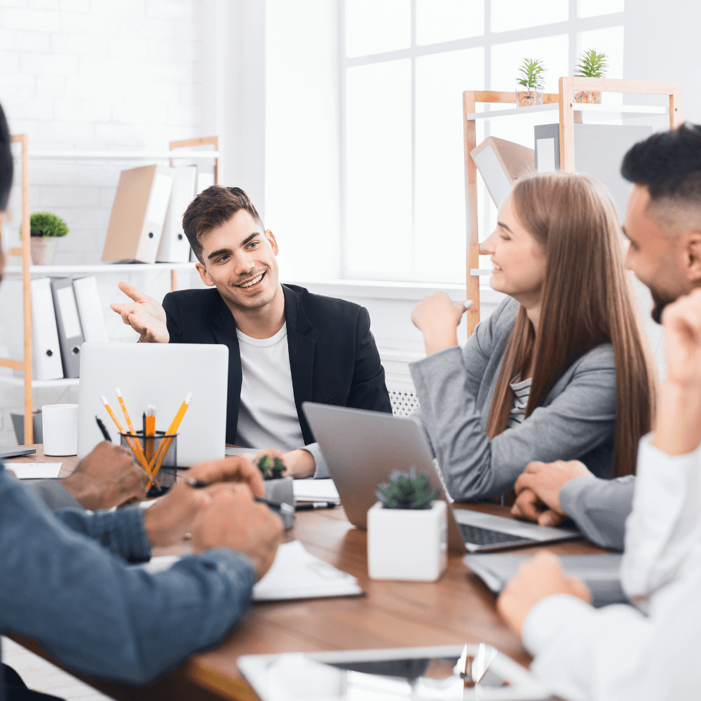 Group business meeting