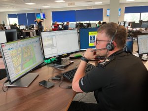 Derbyshire Constabulary Control Room